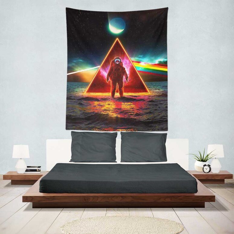 Astronaut Dark Side Of The Moon Pink Floyd Tapestry Astronaut Dark Side Of The Moon Pink Floyd Tapestry