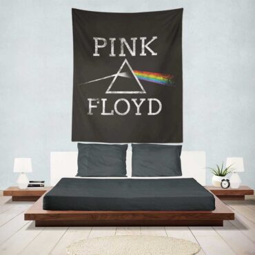Dark Side Of The Moon Distressed Pink Floyd Tapestry