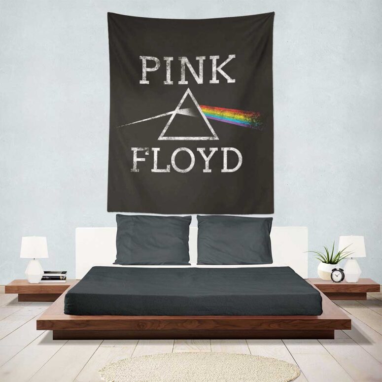 Dark Side Of The Moon Distressed Pink Floyd Tapestry