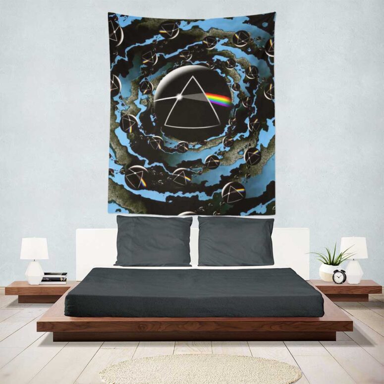 Good bye Blue Sky - Dark Side Of the Moon Pink Floyd Tapestry