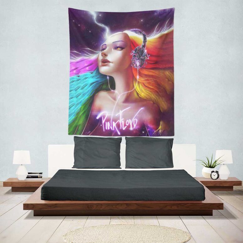 Pink Floyd Lady Art Tapestry Pink Floyd Lady Art Tapestry