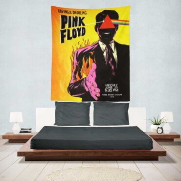 Raving and drooling pink floyd Poster 1975 Tapestry