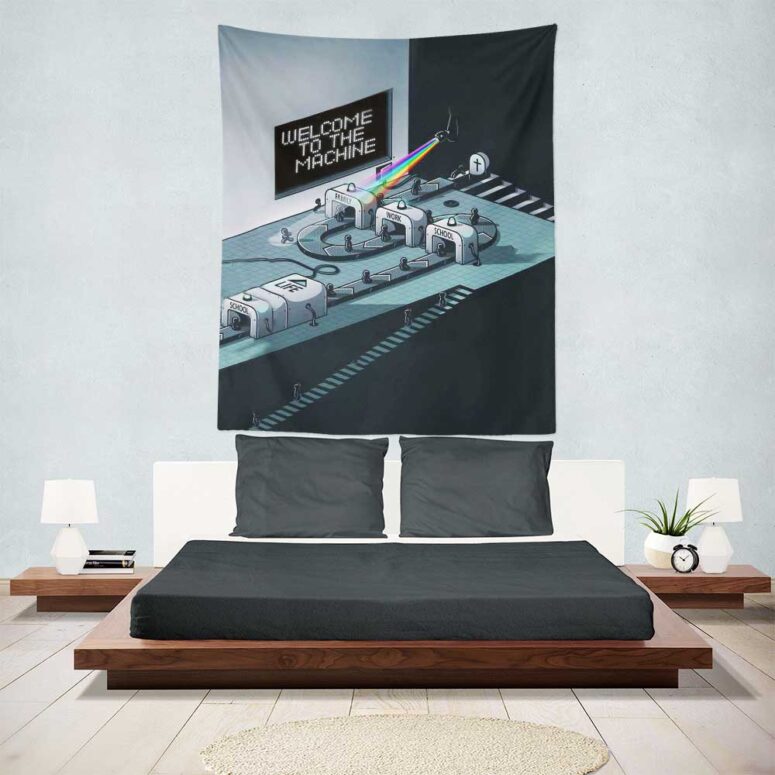 Welcome To The Machine Pink Floyd Tapestry Welcome To The Machine Pink Floyd Tapestry