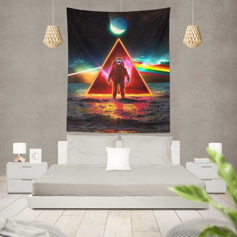 Astronaut Dark Side Of The Moon Pink Floyd Tapestry Astronaut Dark Side Of The Moon Pink Floyd Tapestry