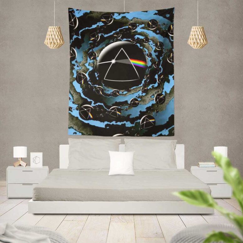 Good bye Blue Sky - Dark Side Of the Moon Pink Floyd Tapestry