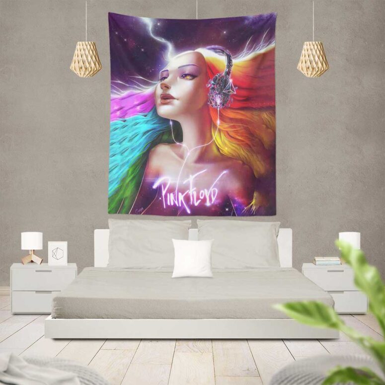 Pink Floyd Lady Art Tapestry Pink Floyd Lady Art Tapestry