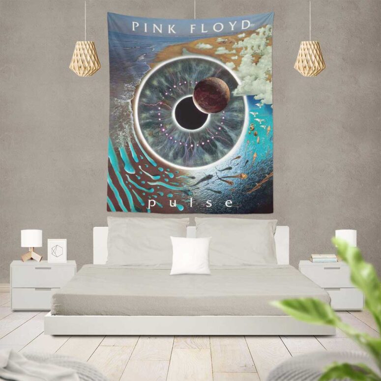 Pink Floyd Pulse Poster Tapestry Pink Floyd Pulse Poster Tapestry