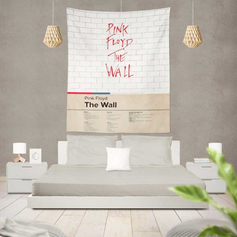 The Wall Album List Art Pink Floyd Tapestry The Wall Album List Art Pink Floyd Tapestry