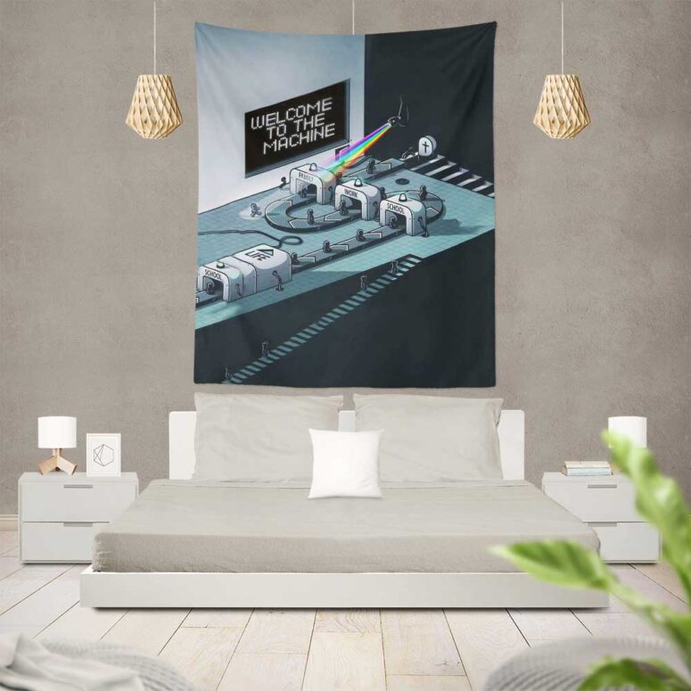 Welcome To The Machine Pink Floyd Tapestry Welcome To The Machine Pink Floyd Tapestry