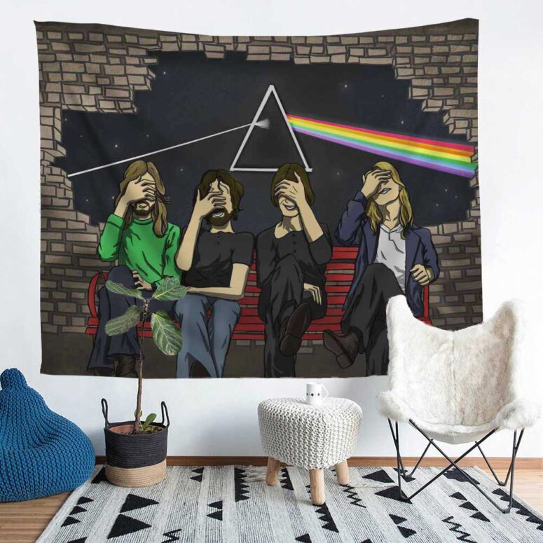 Pink Floyd Facepalm Tapestry Pink Floyd Facepalm Tapestry