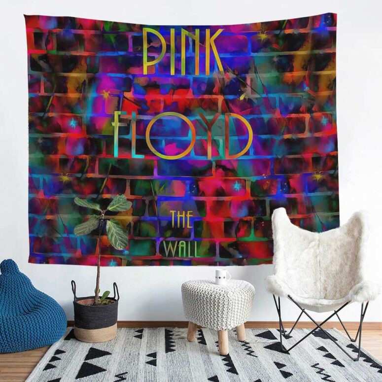Pink Floyd The Wall Water Painting Tapestry Pink Floyd The Wall Water Painting Tapestry