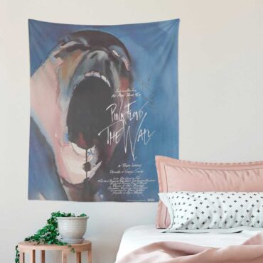 Pink Floyd The Wall 1982 Art - DSOTM Tapestry