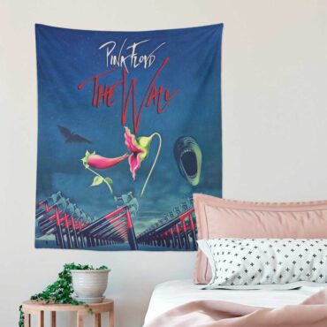 The Wall Hammer Flower Screaming Face Pink Floyd Tapestry The Wall Hammer Flower Screaming Face Pink Floyd Tapestry