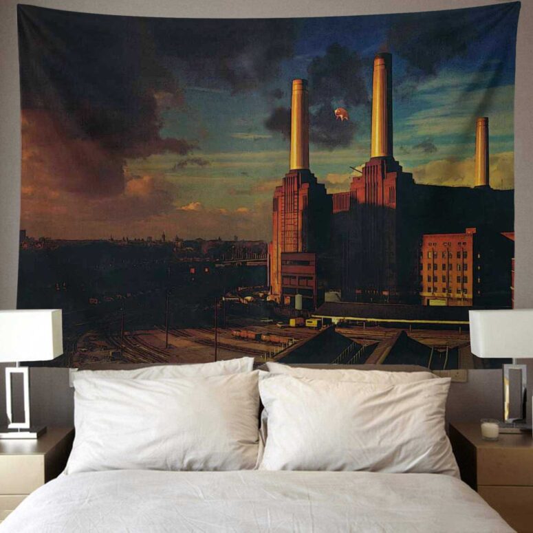 Animals Album Cover 1977 Pink Floyd Tapestry Animals Album Cover 1977 Pink Floyd Tapestry