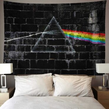 The Dark Side Of The Moon In The Wall Art Pink Floyd Tapestry The Dark Side Of The Moon In The Wall Art Pink Floyd Tapestry
