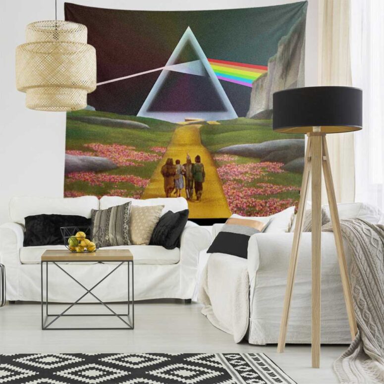 Dark Side of the Rainbow - Pink Floyd + Wizard of Oz at The Logan Theatre Tapestry Dark Side of the Rainbow - Pink Floyd + Wizard of Oz at The Logan Theatre Tapestry
