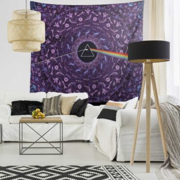 Pink Floyd Dark Side of the Moon Album Psychedelic Tapestry