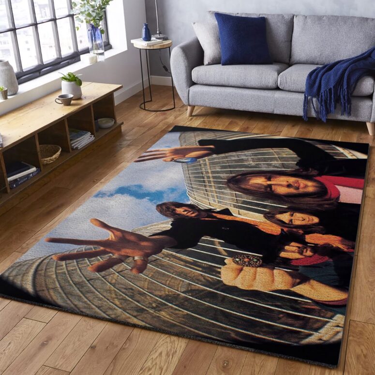 Fish Eye Photo Of Pink Floyd - Pink Floyd Rug