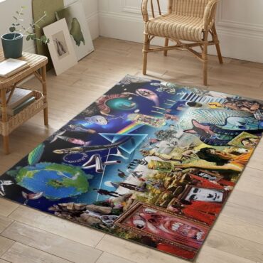Music is always by your side - Pink Floyd - Pink Floyd Rug