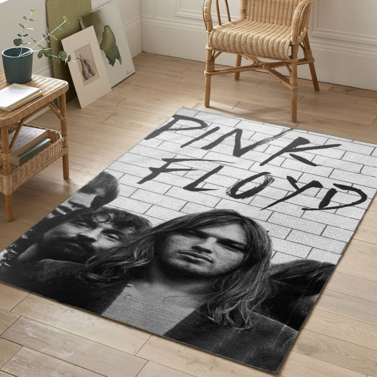 The Wall Full Band Black & White - Pink Floyd Rug The Wall Full Band Black & White - Pink Floyd Rug
