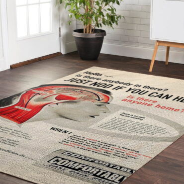 Hello Is There Anybody In There - Pink Floyd Rug