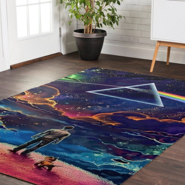 Looking For Dark Side Of The Moon - Pink Floyd Rug Looking For Dark Side Of The Moon - Pink Floyd Rug