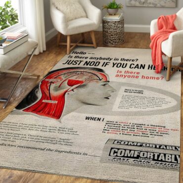 Hello Is There Anybody In There - Pink Floyd Rug
