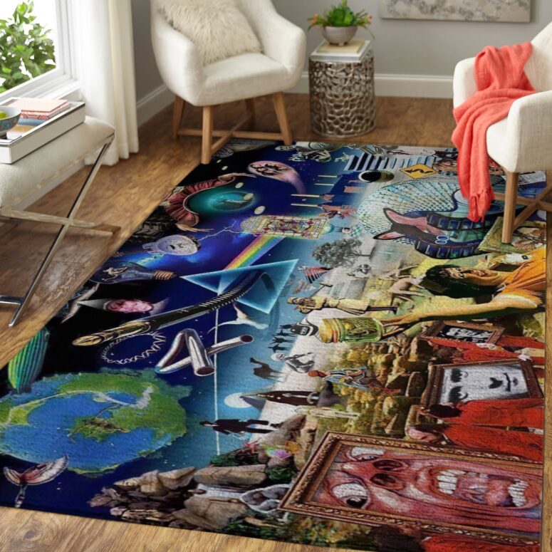 Music is always by your side - Pink Floyd - Pink Floyd Rug Music is always by your side - Pink Floyd - Pink Floyd Rug