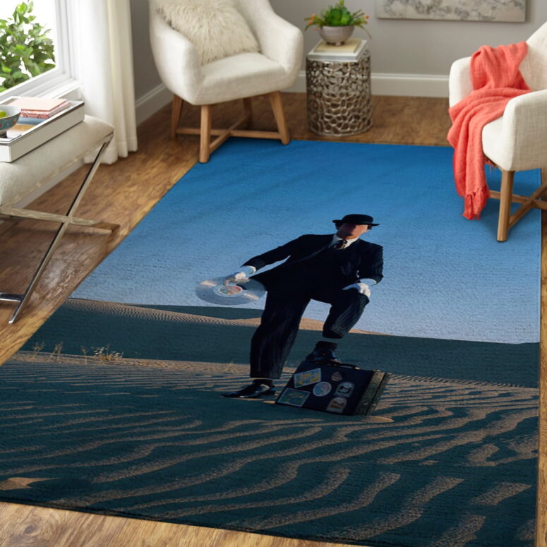 Wish You Were Here Desert Man in Bowler - Pink Floyd Rug Wish You Were Here Desert Man in Bowler - Pink Floyd Rug