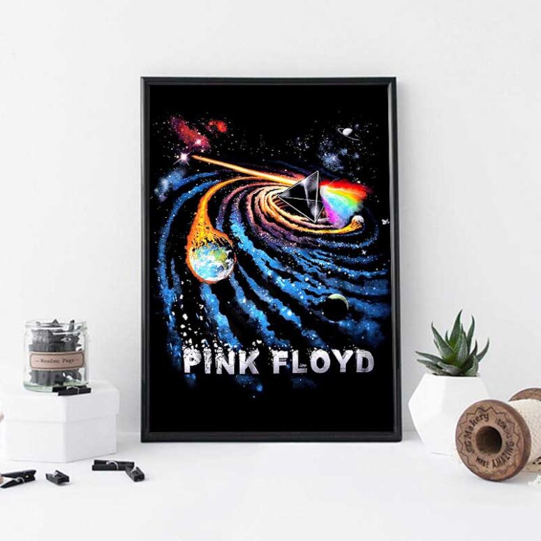 DSOTM Universe of Chaos Pink Floyd Canvas
