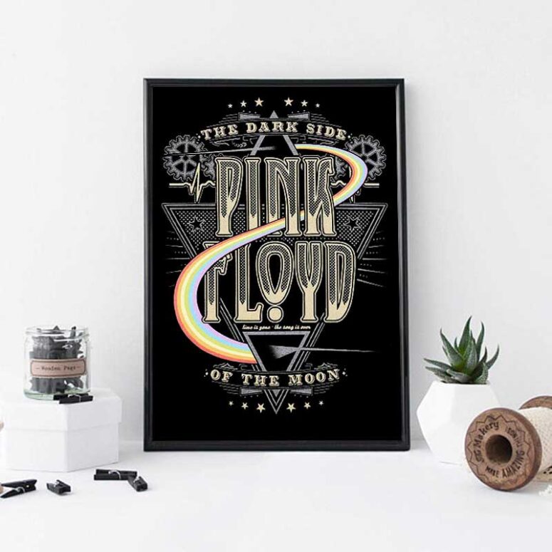 Pink Floyd The Dark Side Of The Moon Canvas