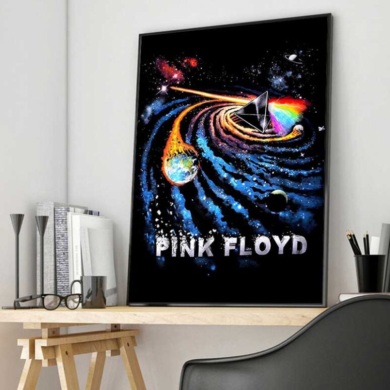 DSOTM Universe of Chaos Pink Floyd Canvas