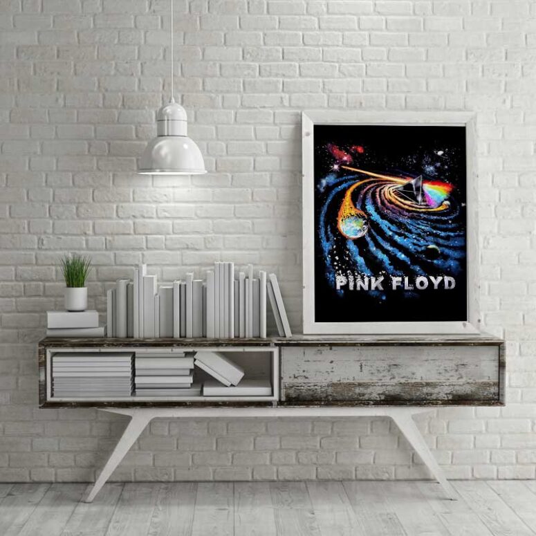 DSOTM Universe of Chaos Pink Floyd Canvas