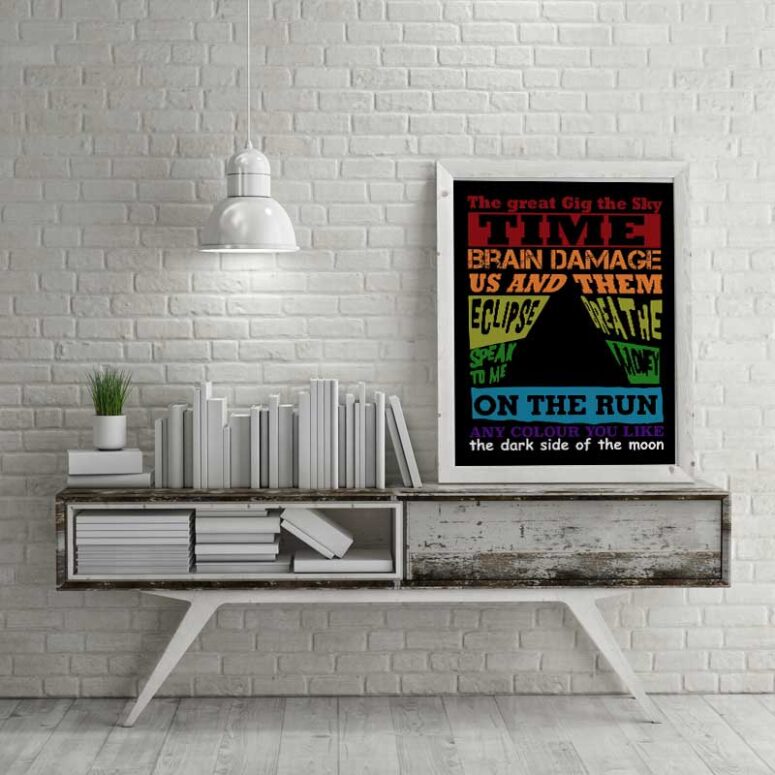 The Great Gig in the Sky Time DSOTM On the Run Breathe Pink Floyd Album Canvas