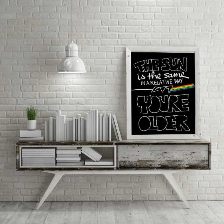 The Sun Is The Same In A Relative Way Pink Floyd Canvas