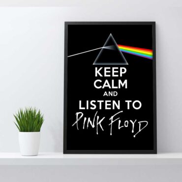 Keep calm And listen to Pink Floyd Canvas Keep calm And listen to Pink Floyd Canvas
