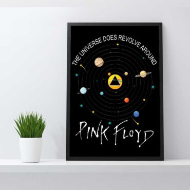 The Universe does Revolve Around Pink Floyd Canvas The Universe does Revolve Around Pink Floyd Canvas