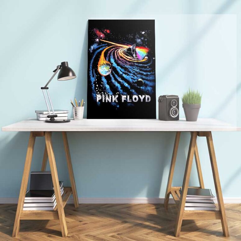 DSOTM Universe of Chaos Pink Floyd Canvas