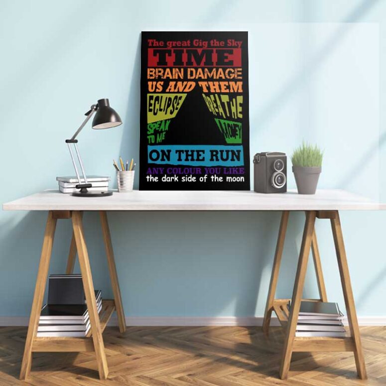 The Great Gig in the Sky Time DSOTM On the Run Breathe Pink Floyd Album Canvas