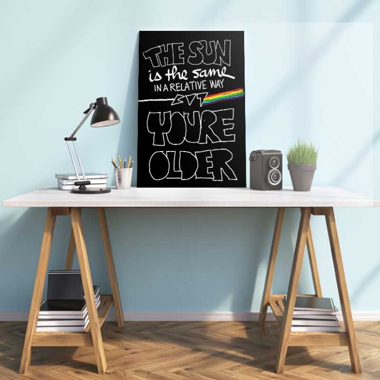 The Sun Is The Same In A Relative Way Pink Floyd Canvas