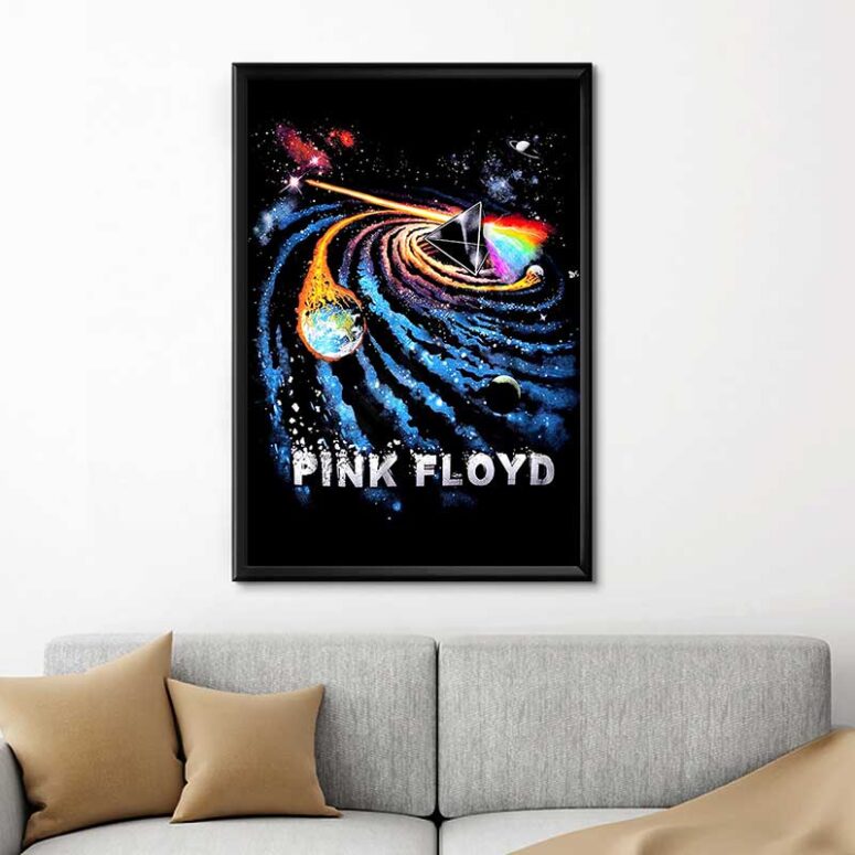 DSOTM Universe of Chaos Pink Floyd Canvas