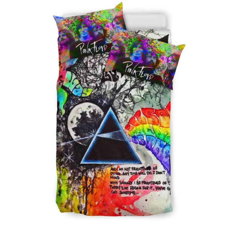 I'll see you on the Dark Side of the Moon Pink Floyd Bedding Set