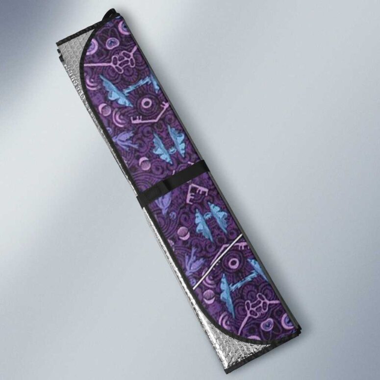 Pink Floyd Dark Side of the Moon Album Psychedelic Auto Sun Shade