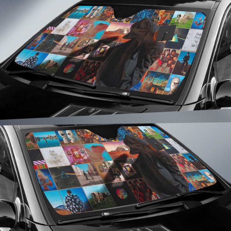 Foot In The Door - The Best Of Pink Floyd Auto Sun Shade Foot In The Door - The Best Of Pink Floyd Auto Sun Shade