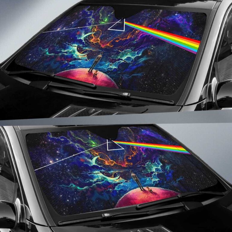 Looking For Dark Side Of The Moon Pink Floyd Auto Sun Shade