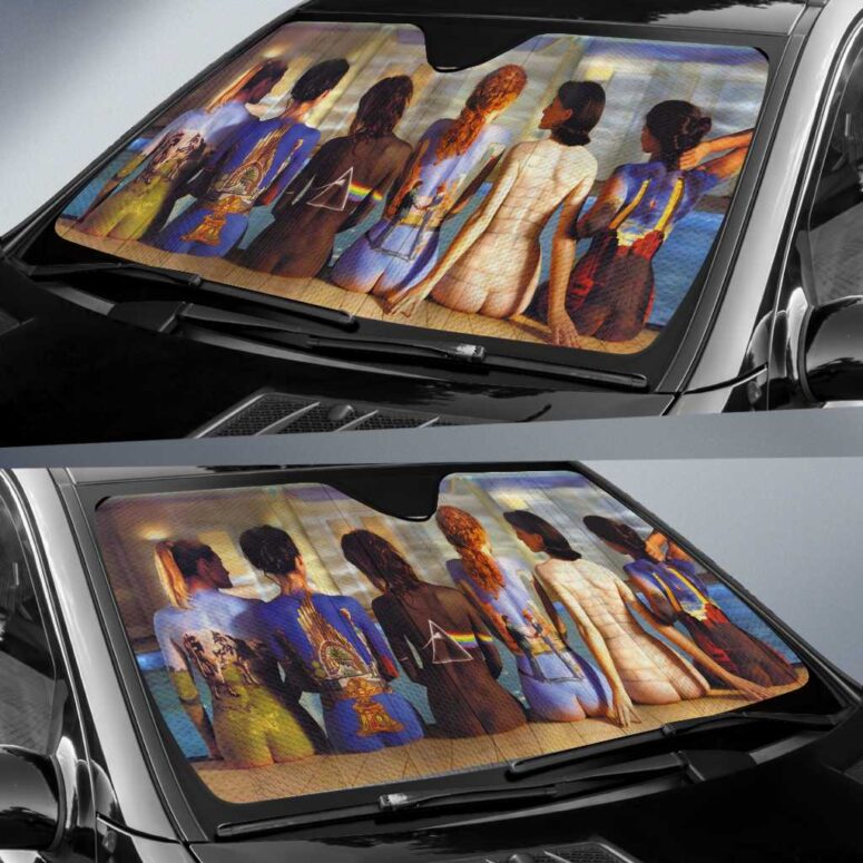 Pink Floyd Back Art Auto Sun Shade