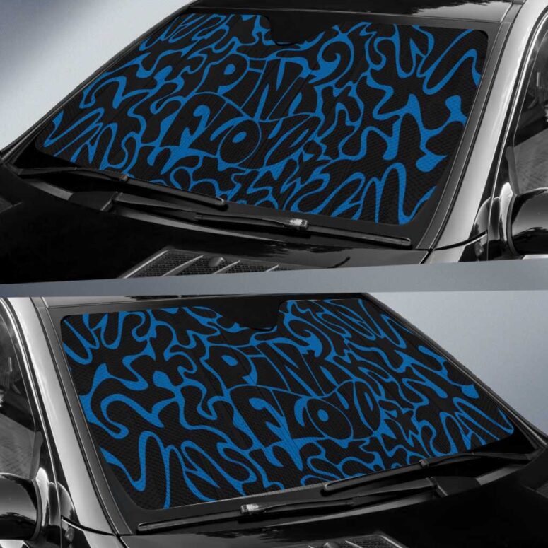 Pink Floyd Logo Cosmic psychedelic Art Auto Sun Shade