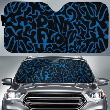 Pink Floyd Logo Cosmic psychedelic Art Auto Sun Shade
