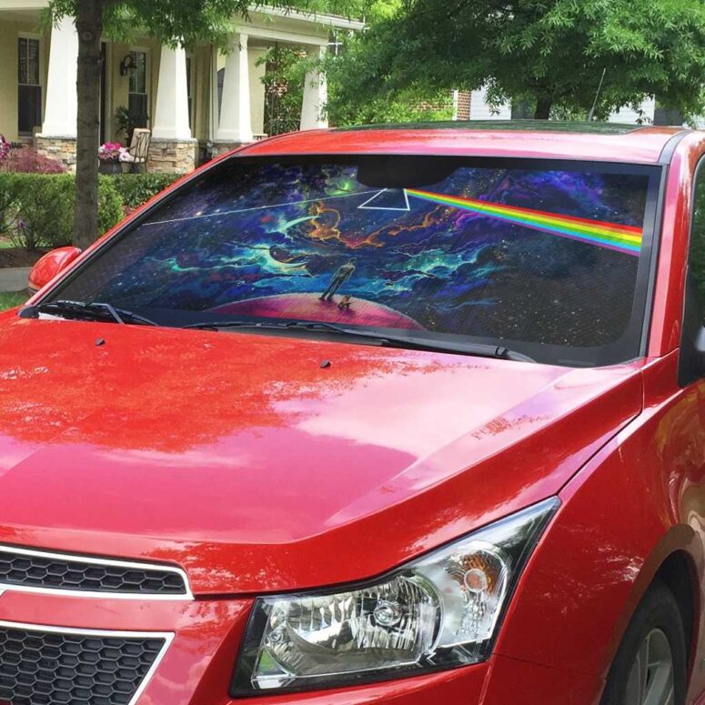 Looking For Dark Side Of The Moon Pink Floyd Auto Sun Shade