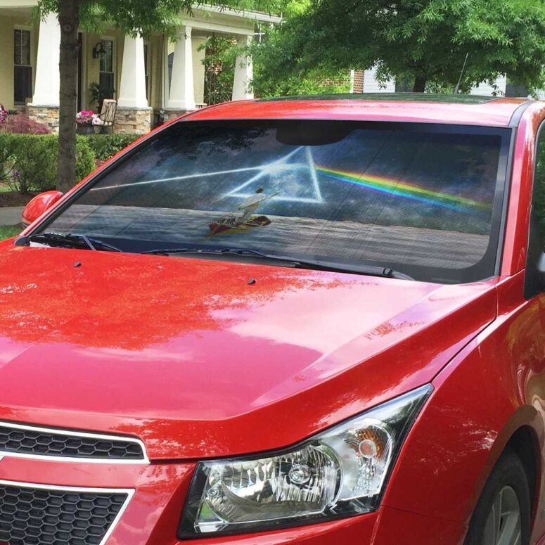 The Endless River x DSOTM Pink Floyd Auto Sun Shade